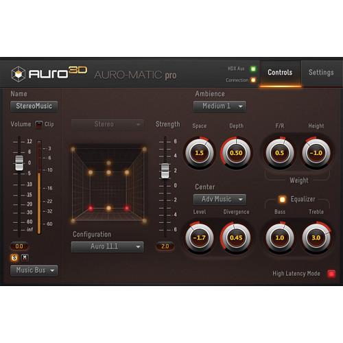 AURO Technologies Auro-Matic Pro 2D - Up-Mixing Plug-In AMP1-2D