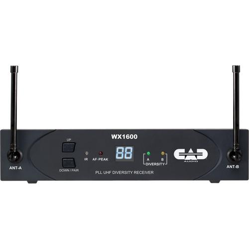 CAD RX1600 UHF Receiver for WX1600 Wireless System RX1600, CAD, RX1600, UHF, Receiver, WX1600, Wireless, System, RX1600,