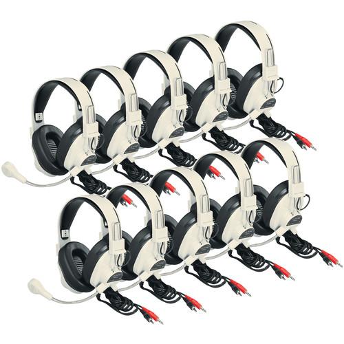 Califone 3066AV-10L Deluxe Multimedia Stereo Headset 3066AV-10L, Califone, 3066AV-10L, Deluxe, Multimedia, Stereo, Headset, 3066AV-10L