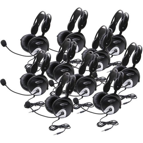 Califone 4100AVT Stereo Headsets (10-Pack) 4100AVT-10L, Califone, 4100AVT, Stereo, Headsets, 10-Pack, 4100AVT-10L,