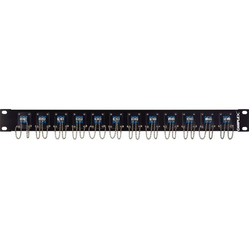 Camplex 12-Port LC Duplex Singlemode Feed-Thru Panel, Camplex, 12-Port, LC, Duplex, Singlemode, Feed-Thru, Panel