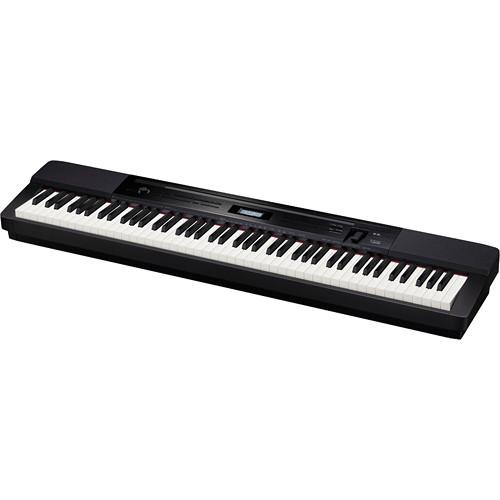 Casio PX-350 88-Key Piano Home Studio Bundle (Black)