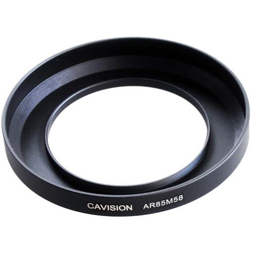 Cavision 85mm to 58mm Threaded Metal Deep Offset Step-Up AR85M58
