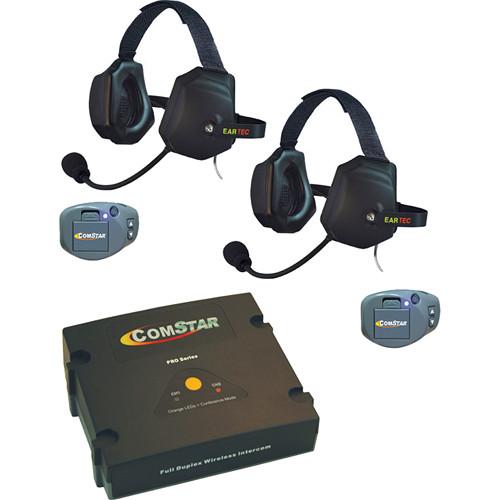 Eartec ComStar Com-Center Intercom Kit with 2 Beltpacks CPKXTR-2