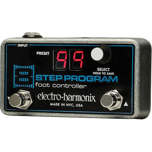 Electro-Harmonix 8-Step Remote Preset Foot Controller FC8STEP, Electro-Harmonix, 8-Step, Remote, Preset, Foot, Controller, FC8STEP