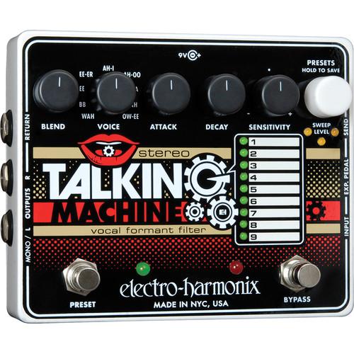 Electro-Harmonix Stereo Talking Machine with Vocal Formant TALK