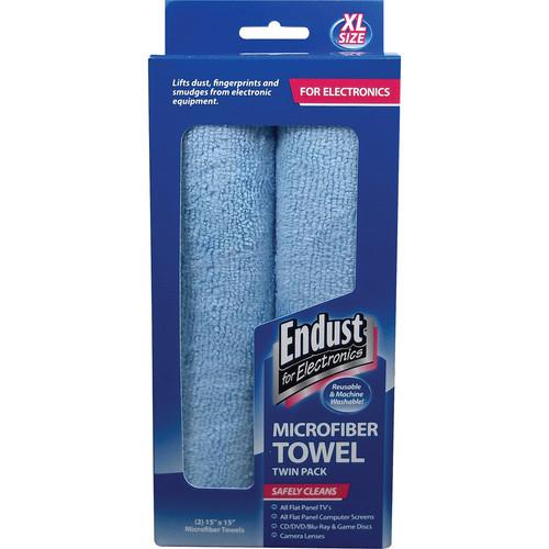 Endust  Microfiber Towel Twin Pack (XL) 11421