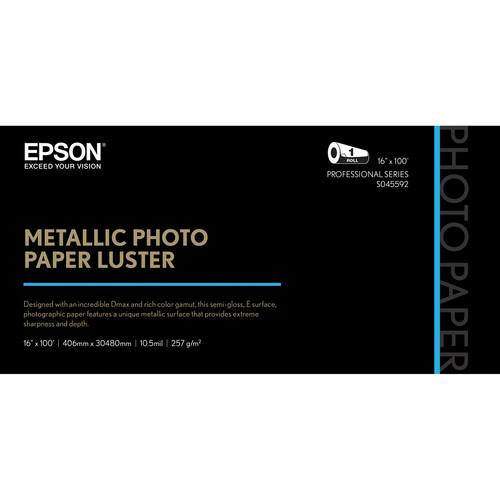 Epson  Metallic Photo Paper Luster S045592, Epson, Metallic, Paper, Luster, S045592, Video