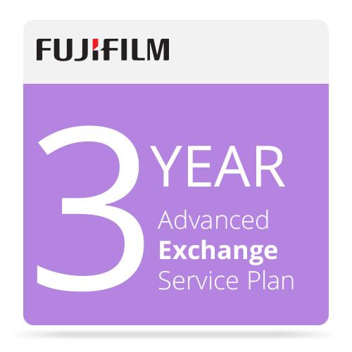 Fujifilm 3-Year Advanced Exchange Service Program 670003461, Fujifilm, 3-Year, Advanced, Exchange, Service, Program, 670003461,
