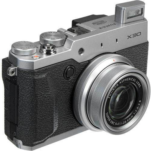 Fujifilm  Fujifilm X30 Digital Camera (Silver), Fujifilm, Fujifilm, X30, Digital, Camera, Silver, , Video