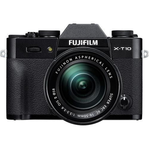 Fujifilm X-T10 Mirrorless Digital Camera with 16-50mm 16470817, Fujifilm, X-T10, Mirrorless, Digital, Camera, with, 16-50mm, 16470817