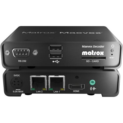 Matrox MVX-D5150F Maevex H.264 Decoder MVX-D5150F, Matrox, MVX-D5150F, Maevex, H.264, Decoder, MVX-D5150F,