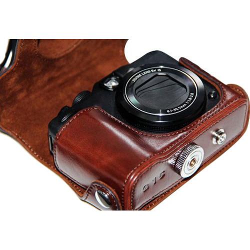 Mega Gear MG178 Ever Ready Leather Case for Canon MG178