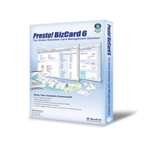 NewSoft Technology Presto! BizCard 6 Software BIZCARD61010, NewSoft, Technology, Presto!, BizCard, 6, Software, BIZCARD61010,