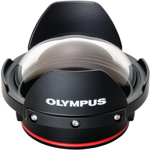 Olympus PPO-EP02 Dome Port for 8mm f/1.8 Fisheye V6310120U000, Olympus, PPO-EP02, Dome, Port, 8mm, f/1.8, Fisheye, V6310120U000