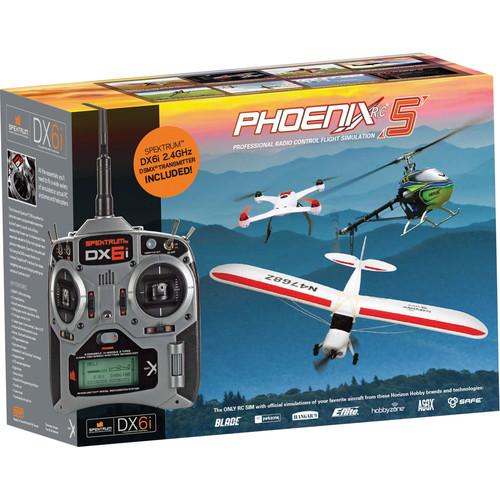 Phoenix R/C Pro Simulator V5.0 with DX4e Transmitter RTM50R6630