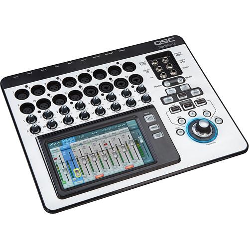 QSC TouchMix-16 Compact Digital Mixer with Watertight Road Case