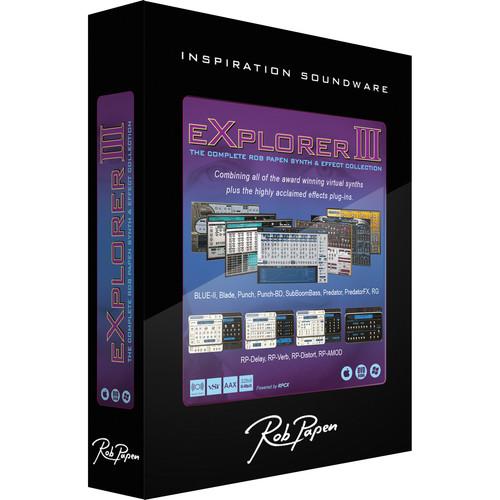 Rob Papen Explorer III - Virtual Instruments and RPBUP13 ED, Rob, Papen, Explorer, III, Virtual, Instruments, RPBUP13, ED,