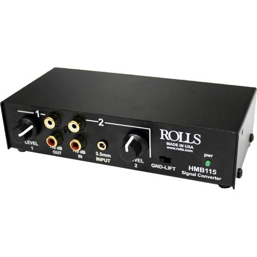 Rolls HMB115 2-Channel Stereo Analog Audio Balanced HMB115, Rolls, HMB115, 2-Channel, Stereo, Analog, Audio, Balanced, HMB115,