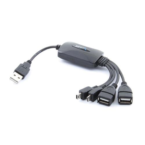 Sabrent 4-Port USB 2.0 Hi-Speed Flexible Hub USB-CMMH, Sabrent, 4-Port, USB, 2.0, Hi-Speed, Flexible, Hub, USB-CMMH,