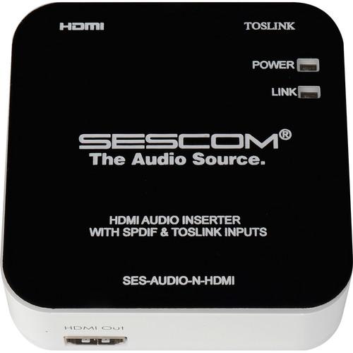 Sescom SES-AUDIO-N-HDMI Audio Inserter SES-AUDIO-N-HDMI, Sescom, SES-AUDIO-N-HDMI, Audio, Inserter, SES-AUDIO-N-HDMI,