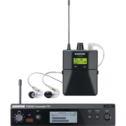 Shure PSM 300 Stereo Personal Monitor System P3TRA215CL-G20, Shure, PSM, 300, Stereo, Personal, Monitor, System, P3TRA215CL-G20,