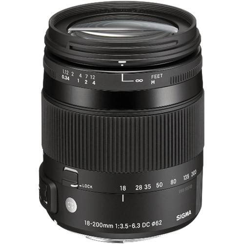 Sigma 18-200mm f/3.5-6.3 DC Macro OS HSM Lens For Nikon 885-306, Sigma, 18-200mm, f/3.5-6.3, DC, Macro, OS, HSM, Lens, For, Nikon, 885-306