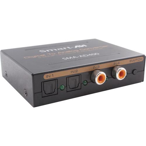 Smart-AVI SMA-AD400 4-Port Digital Audio Switcher SMA-AD400S, Smart-AVI, SMA-AD400, 4-Port, Digital, Audio, Switcher, SMA-AD400S,