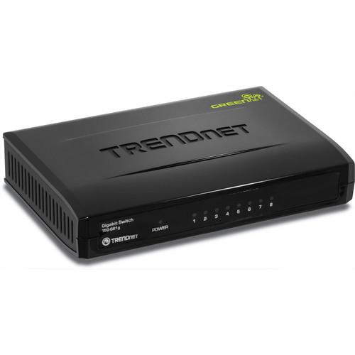 TRENDnet TEG-S81g 8-Port Gigabit GREENnet Switch TEG-S81G