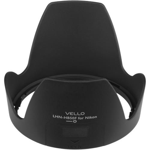 Vello HB-50F Dedicated Lens Hood with Filter Access LHN-HB50F, Vello, HB-50F, Dedicated, Lens, Hood, with, Filter, Access, LHN-HB50F