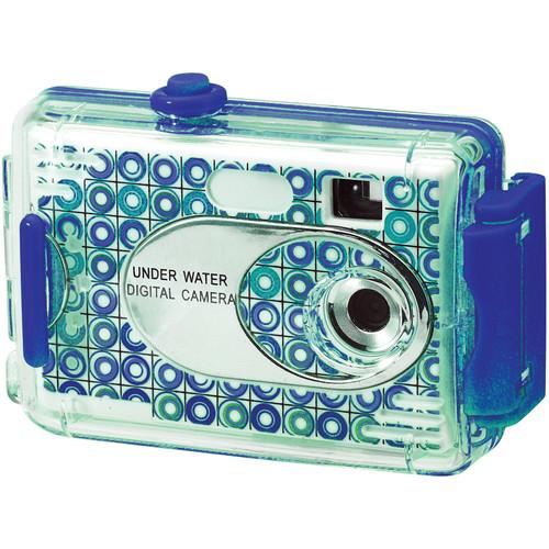 Vivitar AquaShot Underwater Digital Camera 26693-BLUE-KM