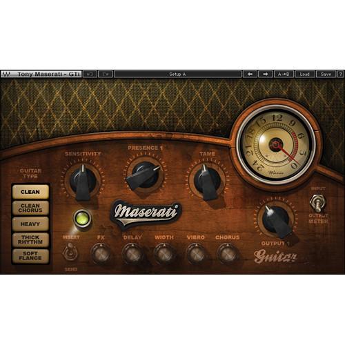 Waves Maserati GTi - Guitar Toner Plug-In TMGTISG