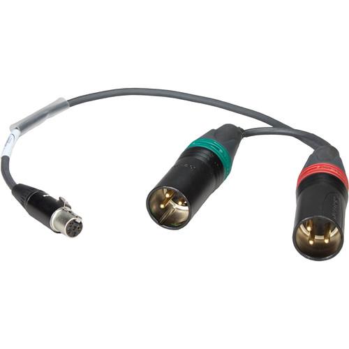 Ambient Recording VSL-2X3 TA5F to Dual XLR-3 Male Cable VSL-2X3, Ambient, Recording, VSL-2X3, TA5F, to, Dual, XLR-3, Male, Cable, VSL-2X3