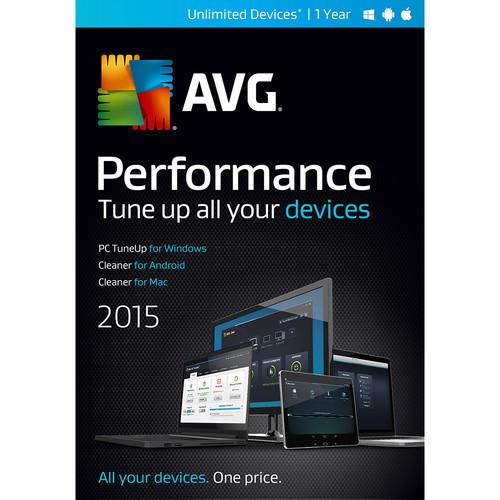 AVG AVG Performance 2015 (Unlimited Devices, 1-Year) PER15N12EN