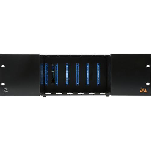 BAE 500-Series 6-Space Rack with 48V Power Supply 6SPACERPS