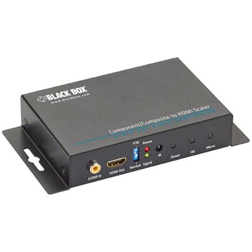 Black Box Component/Composite Signal to HDMI AVSC-HDMI-VIDEO, Black, Box, Component/Composite, Signal, to, HDMI, AVSC-HDMI-VIDEO,