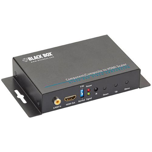 Black Box HDMI to Video Signal Scaler and AVSC-VIDEO-HDMI, Black, Box, HDMI, to, Video, Signal, Scaler, AVSC-VIDEO-HDMI,