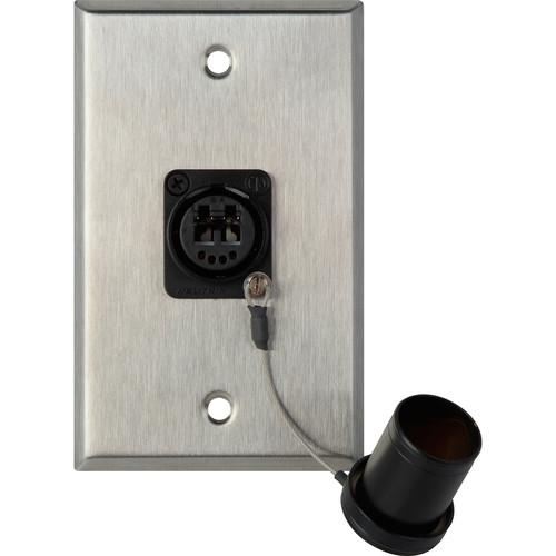 Camplex WPL-1214 1-Gang Stainless Steel Wall Plate WPL-1214