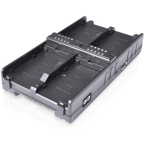 Cineroid 4in1-SLVB 4-in-1 V-Mount Battery Hub for Sony 4IN1-SLVB, Cineroid, 4in1-SLVB, 4-in-1, V-Mount, Battery, Hub, Sony, 4IN1-SLVB