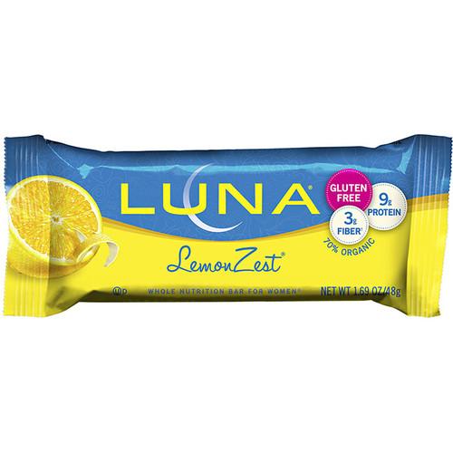 Clif Bar  Luna Bar (Lemon Zest, 15-pack) 210004