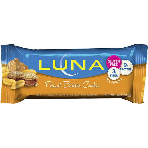 Clif Bar Luna Bar (Peanut Butter Cookie, 15-pack) 210061