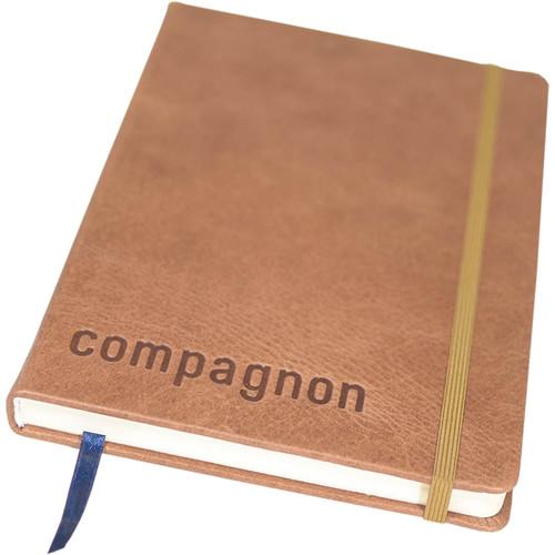 compagnon Leather Bound Notebook (Light Brown) 501, compagnon, Leather, Bound, Notebook, Light, Brown, 501,