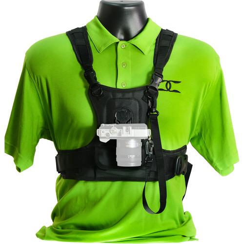 Cotton Carrier Camera Vest for Regular Cameras (Black) 600-CCV