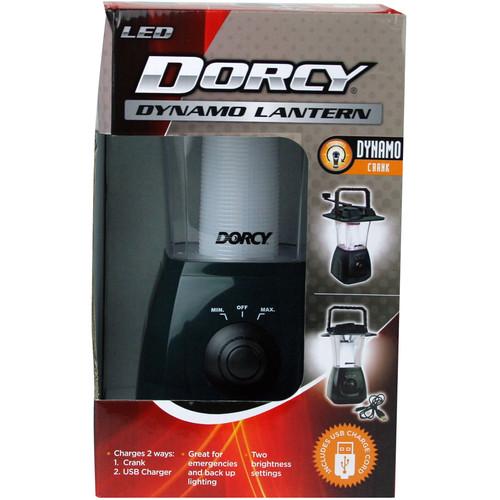 Dorcy 41-4268 70-Lumen LED Dynamo/USB Lantern (Green) 41-4268
