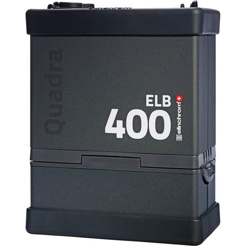 Elinchrom ELB 400 Quadra Battery-Powered Pack without EL10278.1, Elinchrom, ELB, 400, Quadra, Battery-Powered, Pack, without, EL10278.1
