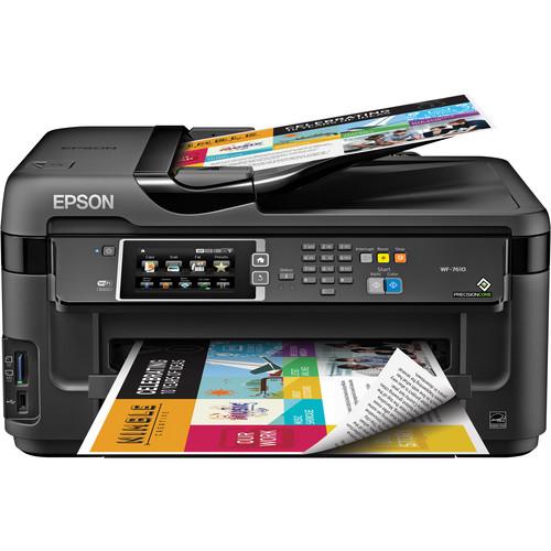 Epson WorkForce WF-7610 Wireless Color All-in-One C11CC98201, Epson, WorkForce, WF-7610, Wireless, Color, All-in-One, C11CC98201,
