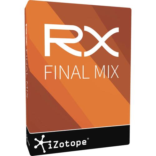 iZotope RX Final Mix - Post Production Processing RX FINAL MIX, iZotope, RX, Final, Mix, Post, Production, Processing, RX, FINAL, MIX