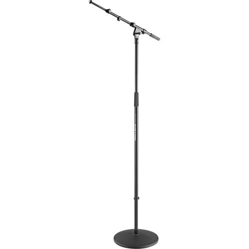 K&M 26145 Microphone Stand with Boom (Black) 26145-500-55