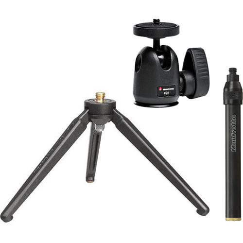 Manfrotto 209,492LONG Tabletop Tripod with Ball Head 209,492LONG