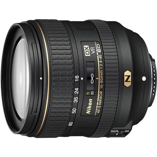 Nikon AF-S DX NIKKOR 16-80mm f/2.8-4E ED VR Lens 20055